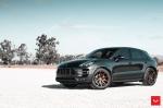 Porsche Macan Turbo on Vossen Wheels (VFS1) 2017 года